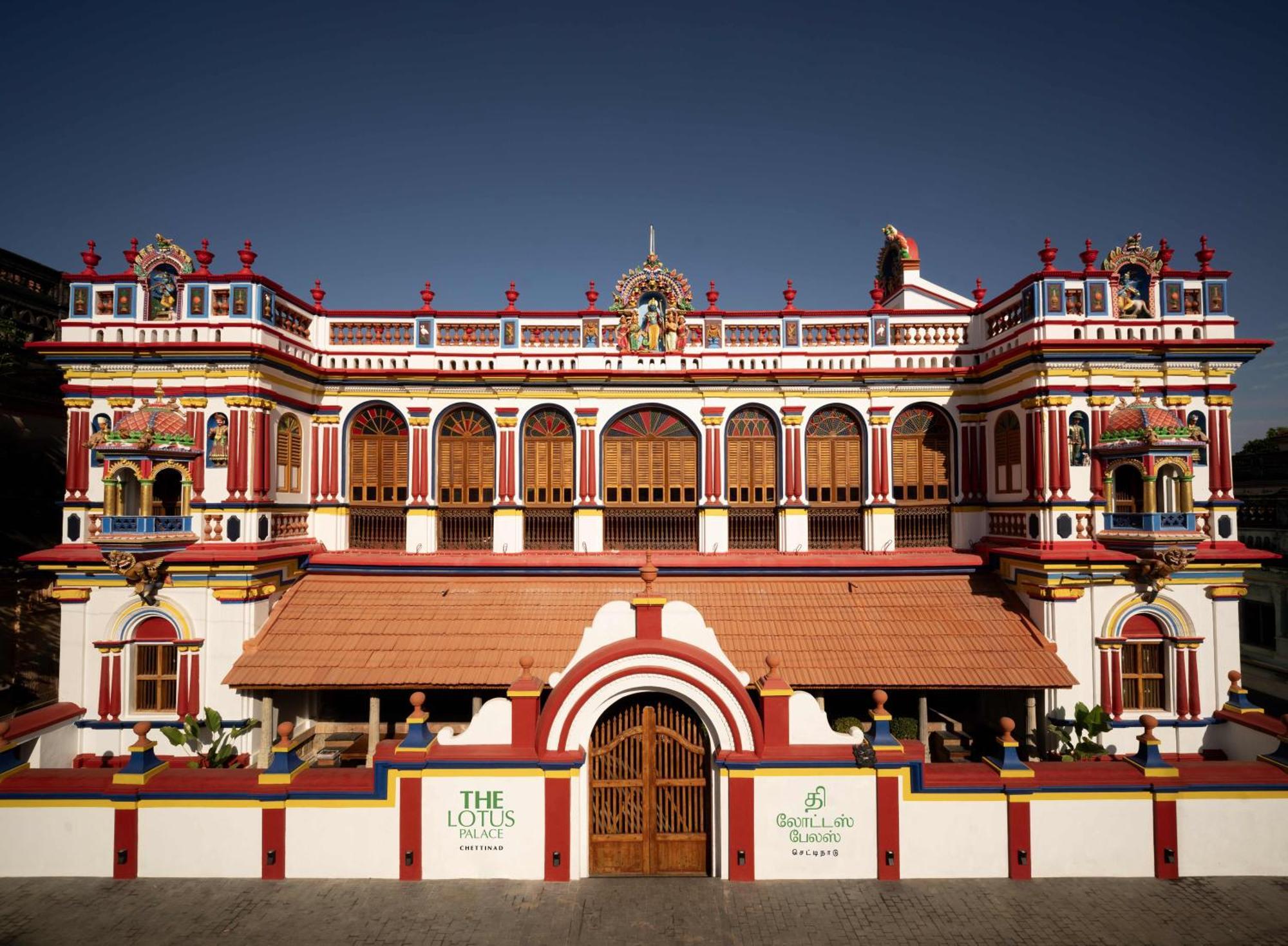 The Lotus Palace Chettinad Karaikudi Eksteriør billede